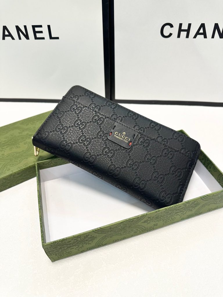 GUCCI グッチ 長財布 メンズ ザイオン ブラック - 画像 2