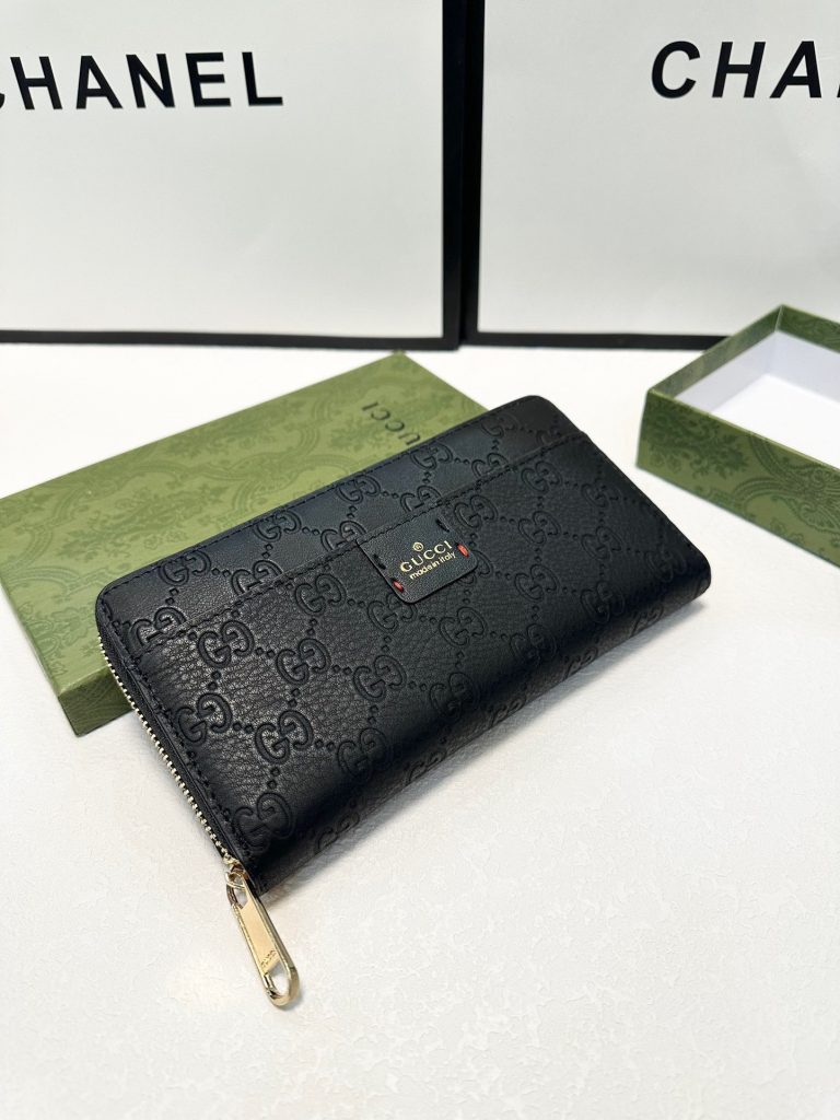 GUCCI グッチ 長財布 メンズ ザイオン ブラック - 画像 4