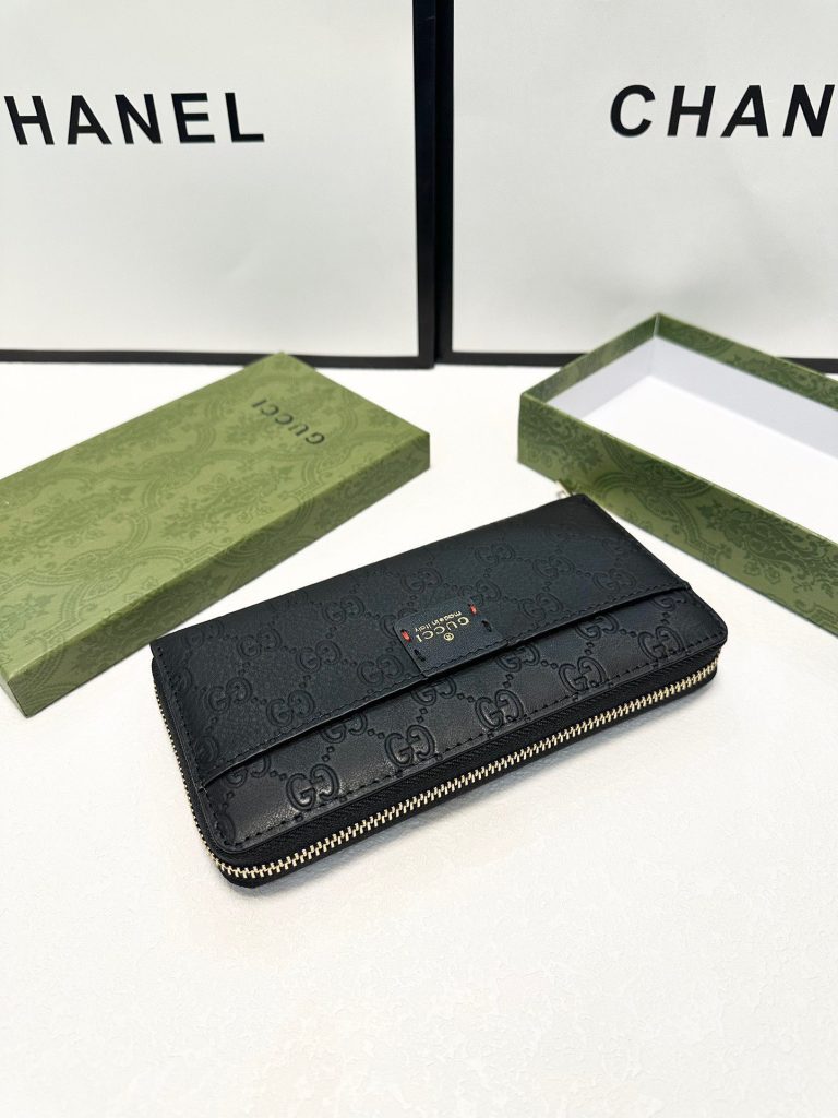 GUCCI グッチ 長財布 メンズ ザイオン ブラック - 画像 7
