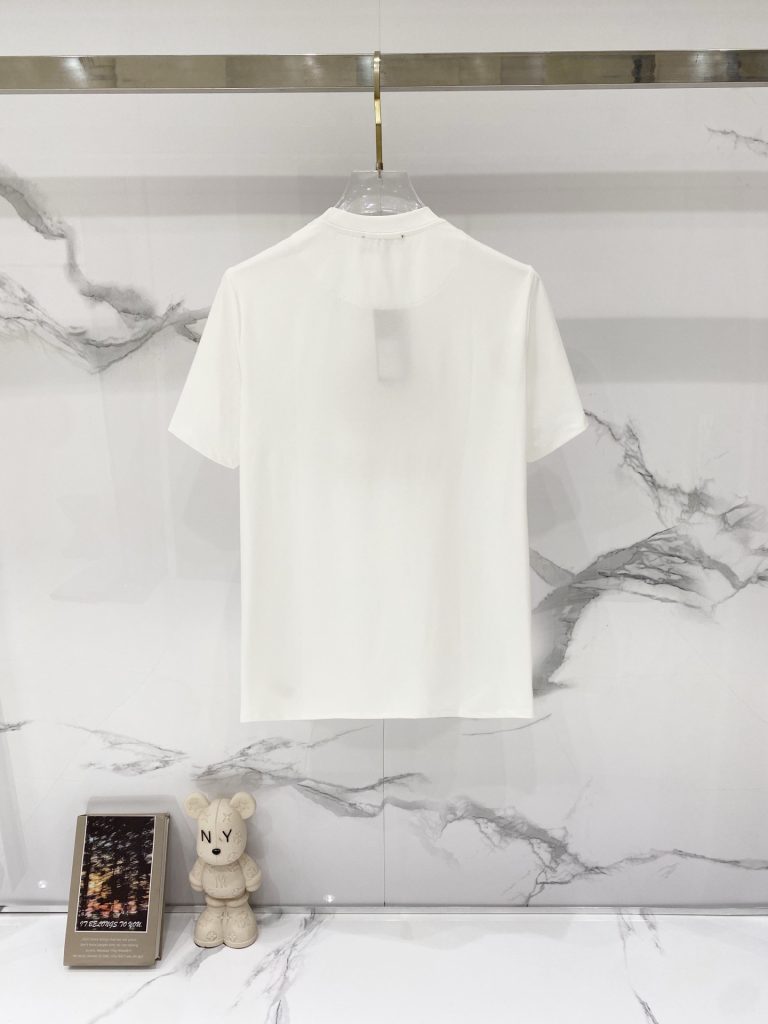 VERSACE/ヴェルサーチ ショートスリーブTシャツ 美杜莎ロゴ刺繍 白 - 画像 2
