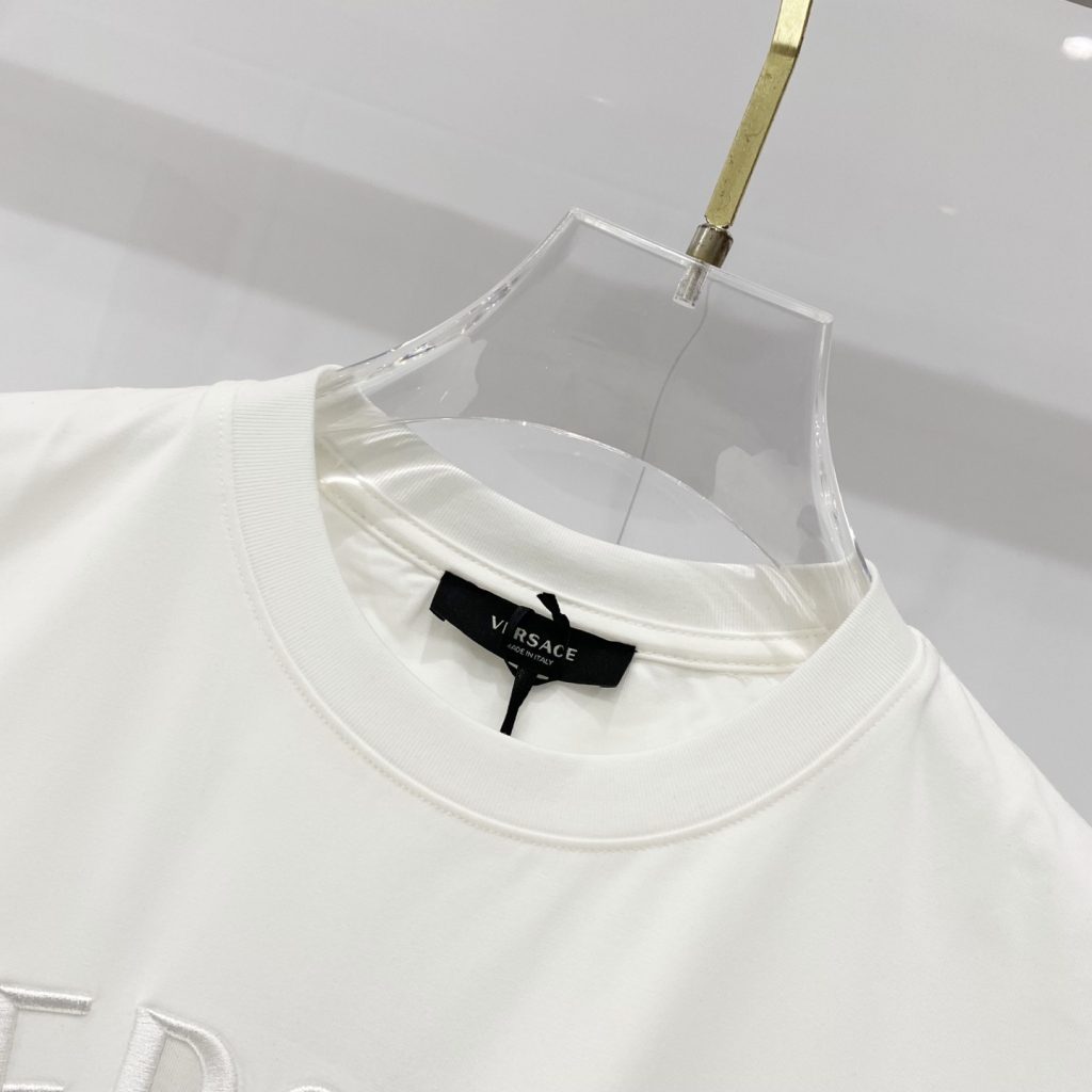 VERSACE/ヴァンス タイツ 1978刺繍 ロゴ ホワイト 黒 宝藍 全3色 - 画像 3