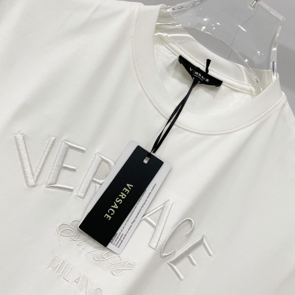 VERSACE/ヴァンス タイツ 1978刺繍 ロゴ ホワイト 黒 宝藍 全3色 - 画像 4
