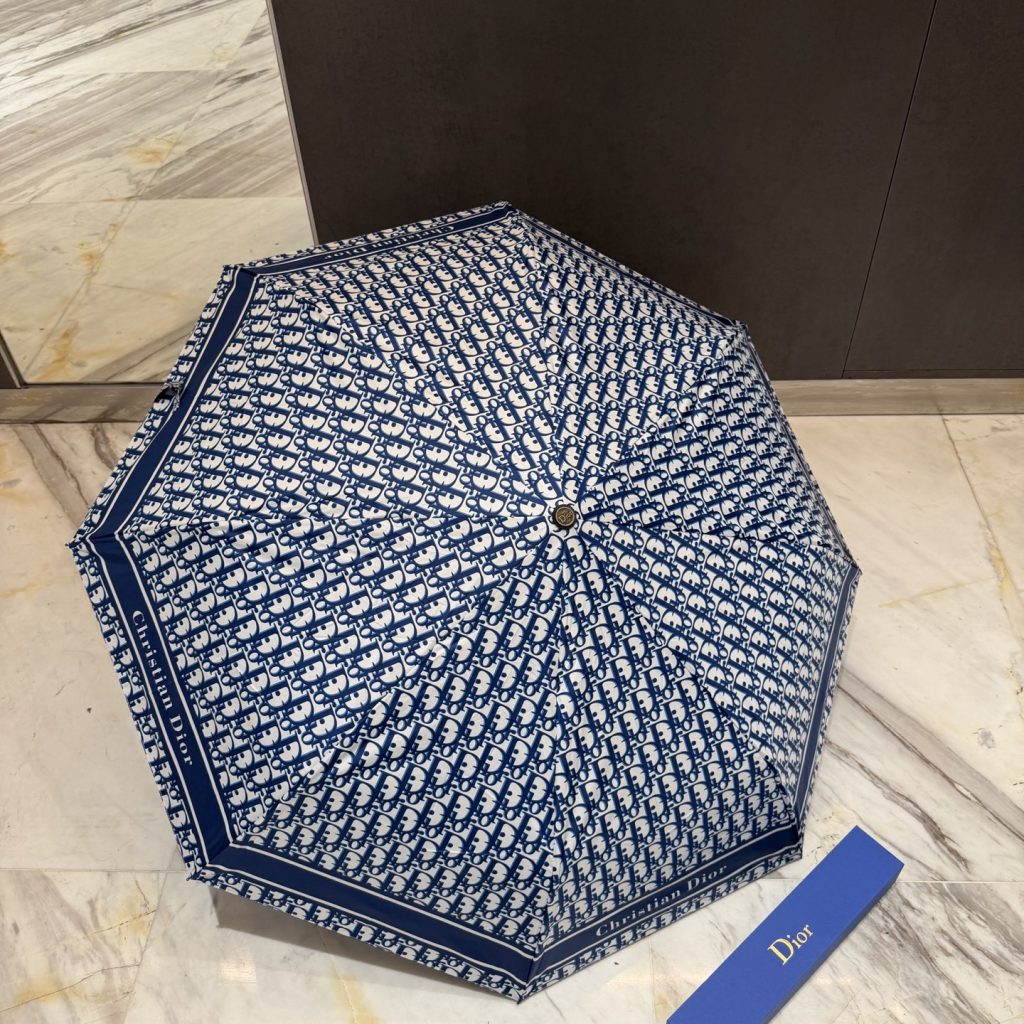 Dior　ディオール傘かさ 日傘雨傘　折りたたみ傘　ワンタッチ開閉　UVカット　可愛い晴雨兼用傘　レディース用おしゃれ花柄　6種 - 画像 6