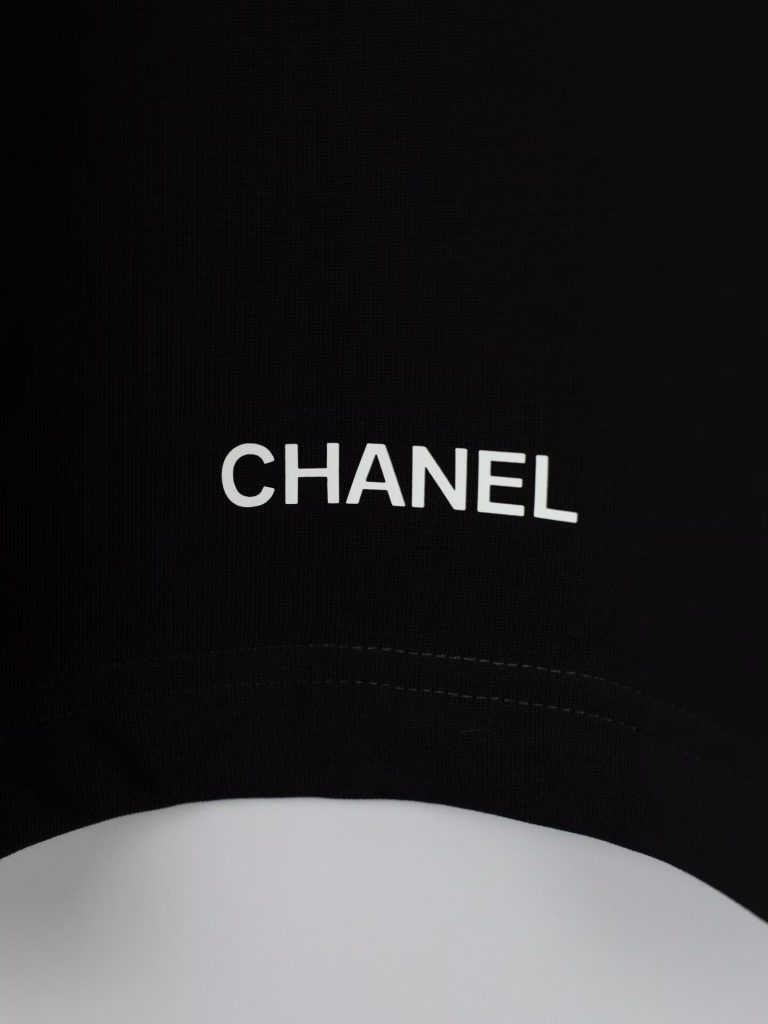 シンプル　シャネル　CHANEL　ココマーク　半袖Ｔシャツ　夏　プリントシャツ　Tshirt　レディース/メンズ　クルーネック　Tシャツ - 画像 7