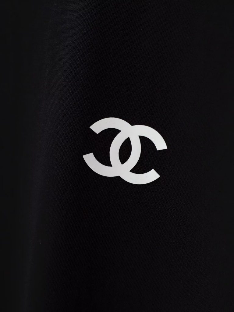 シンプル　シャネル　CHANEL　ココマーク　半袖Ｔシャツ　夏　プリントシャツ　Tshirt　レディース/メンズ　クルーネック　Tシャツ - 画像 6