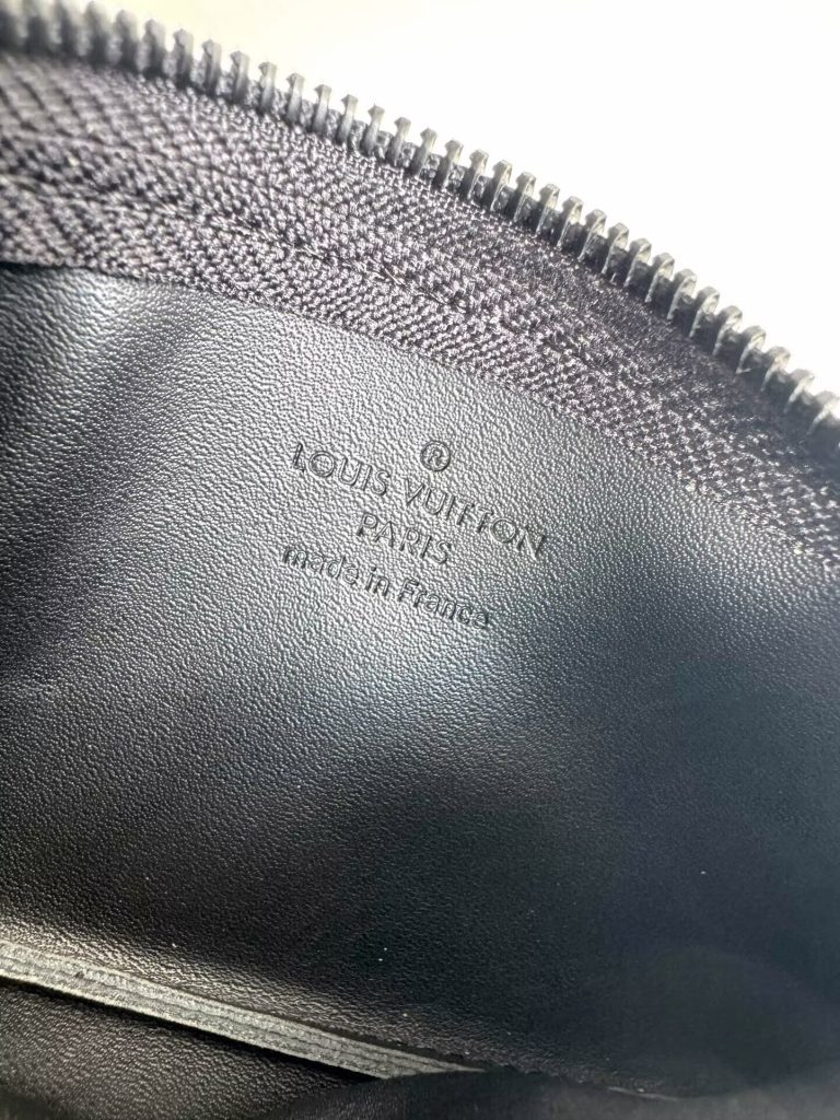 LOUIS VUITTON　ルイヴィトン　カードキーケース　ポシェット･クレ　ブラック　レザー 　コインケース　レディース　メンズ - 画像 7