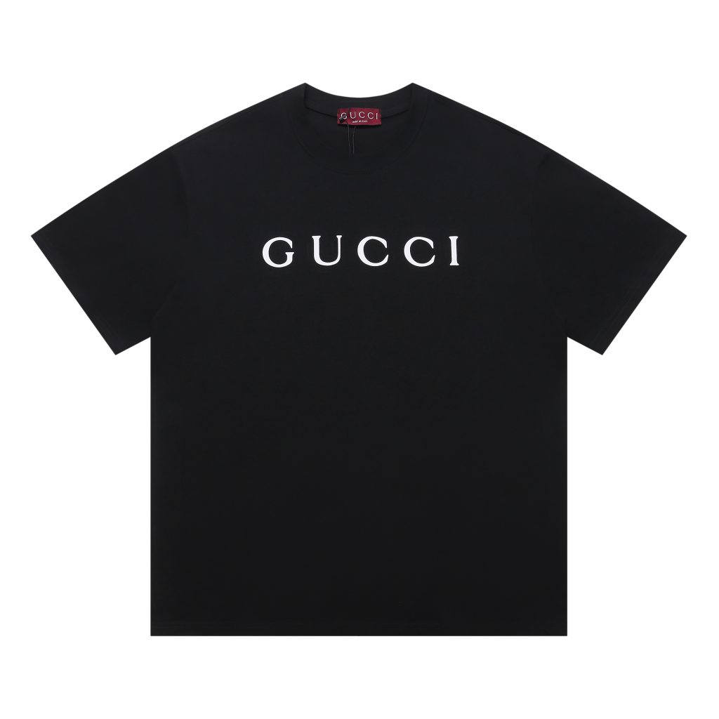 グッチ　GUCCI　Tシャツ　シンプル　プリント　無地　丸首シャツ　シャツ　半袖Tシャツ　カップルコーデ　Tshirt　男女兼用　S-XXL - 画像 4