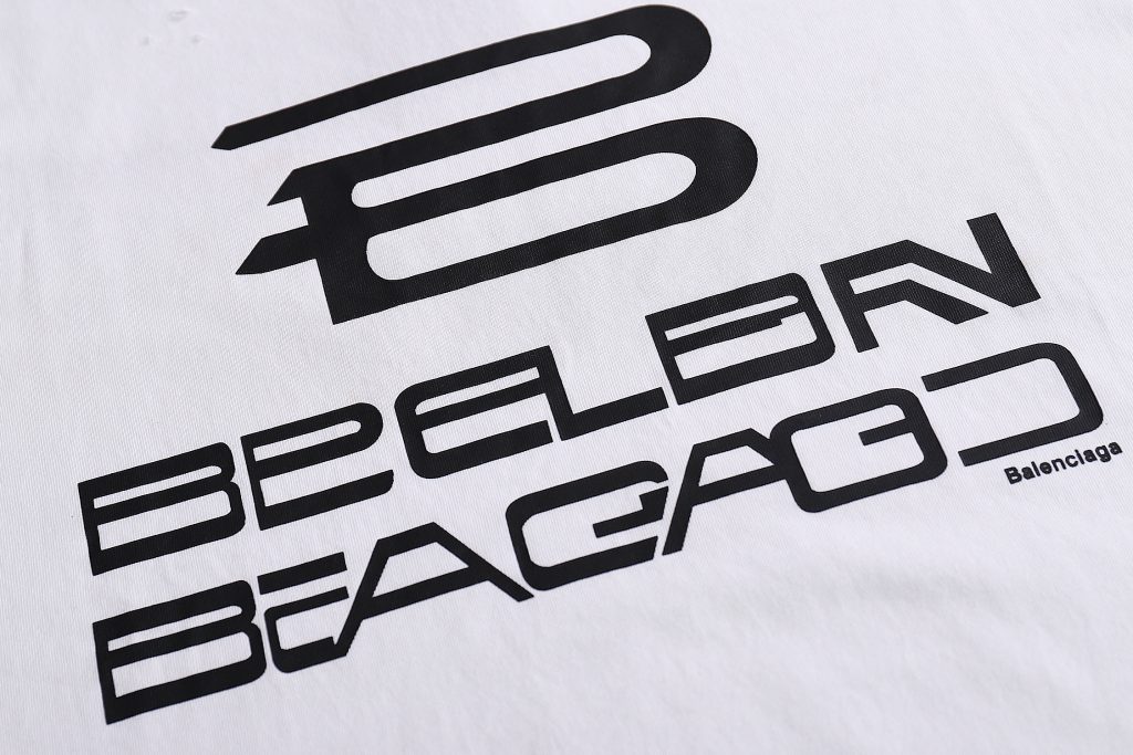 BALENCIAGA　バレンシアガ　半袖シャツ　プリントシャツ　クルーネック　メンズ　おしゃれ　Tシャツ　T-shirt　3色 - 画像 8