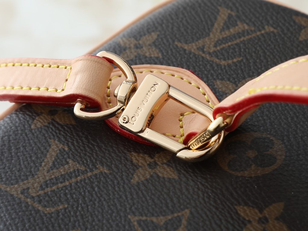 ルイヴィトン LOUIS VUITTON おしゃれで収納力 ニース bb 2WAYバニティバッグ ハンドバッグ ストラップ付 モノグラム レディース バッグ 化粧ポーチ - 画像 8