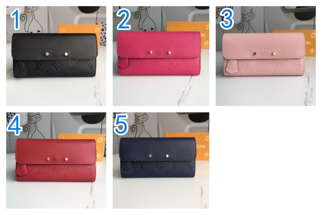 ルイヴィトン LOUIS VUITTON ポルトフォイユ 財布・小物|ギフト選びで色味を日常目線で確認 - 商品画像 1