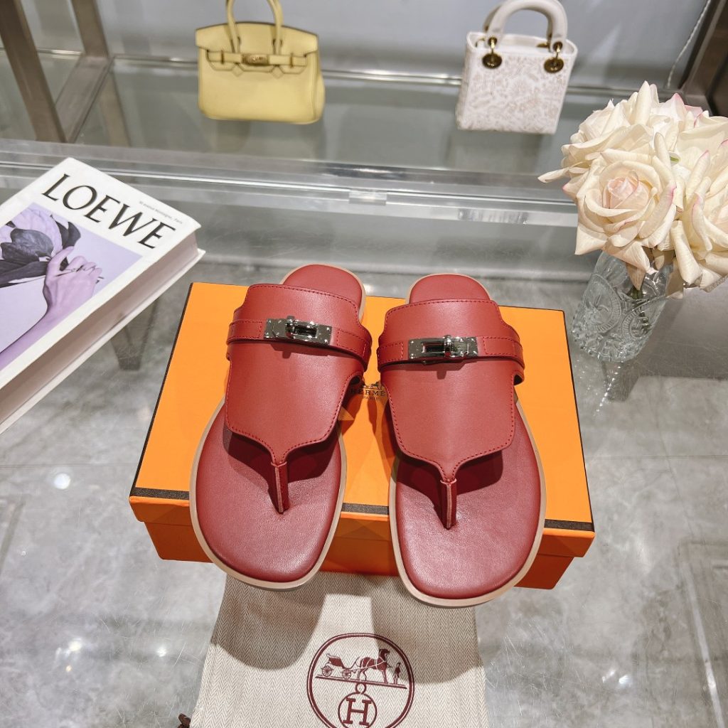 HERMES エルメス アンピール サンダル レディース 室内外履きOK ケリーバックルサンダル Empire sandal - 画像 5