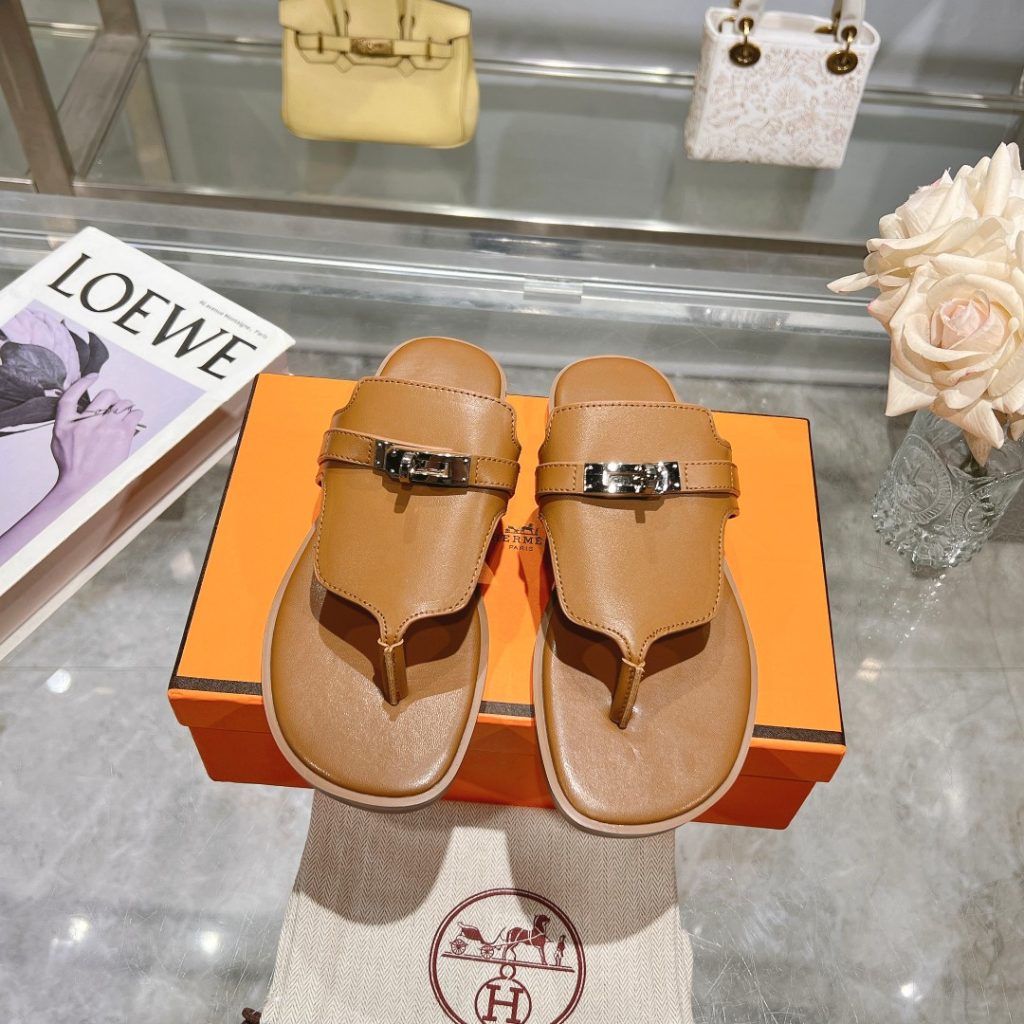 HERMES エルメス アンピール サンダル レディース 室内外履きOK ケリーバックルサンダル Empire sandal - 画像 6