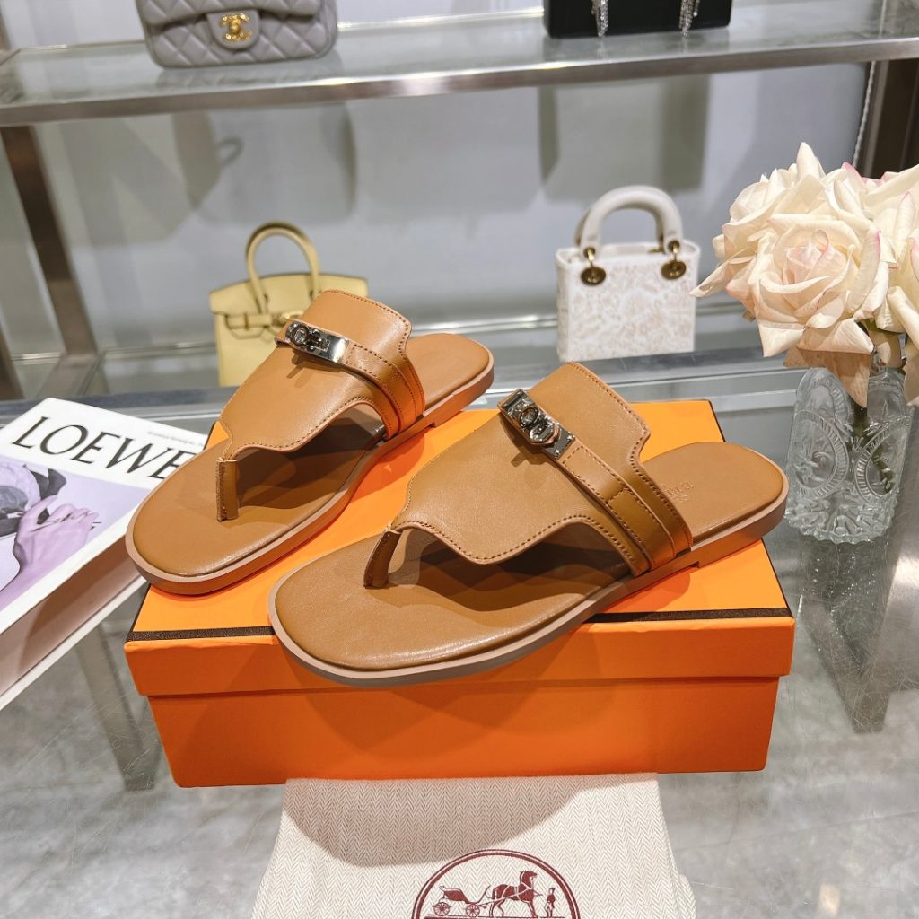 HERMES エルメス アンピール サンダル レディース 室内外履きOK ケリーバックルサンダル Empire sandal - 画像 7