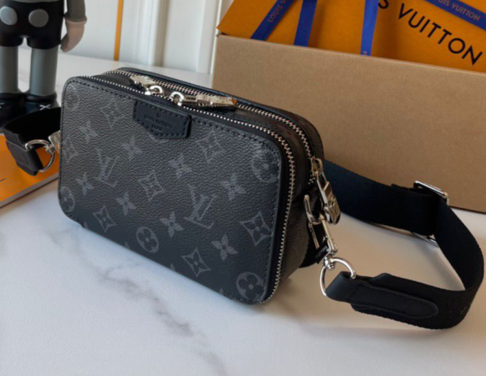 LOUIS VUITTON　ルイヴィトン　アルファ ウエアラブル ウォレット　メンズ　モノグラム　ダミエ　ショルダーバッグ　3色 - 画像 4
