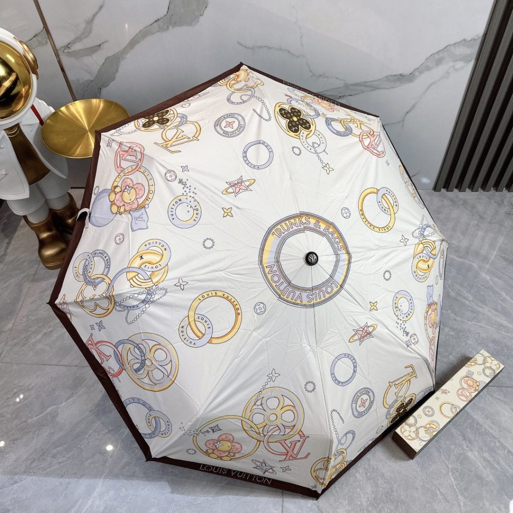 LV　かさ　傘　日傘雨傘　折りたたみ傘　ワンタッチ開閉アンブレラ　UVカット　4種おしゃれ傘　ルイヴィトン　LOUIS VUITTON - 画像 3