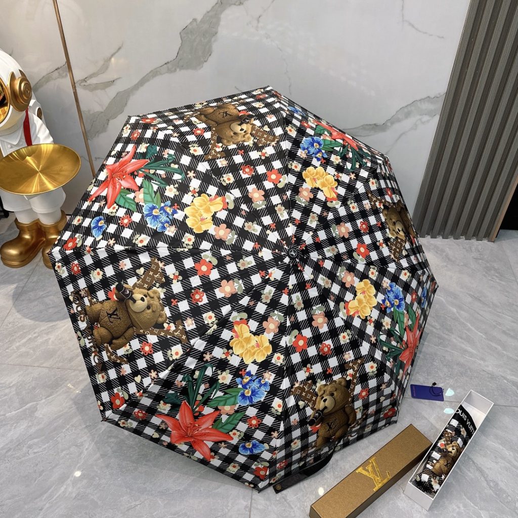 LV　かさ　傘　日傘雨傘　折りたたみ傘　ワンタッチ開閉アンブレラ　UVカット　4種おしゃれ傘　ルイヴィトン　LOUIS VUITTON - 画像 2