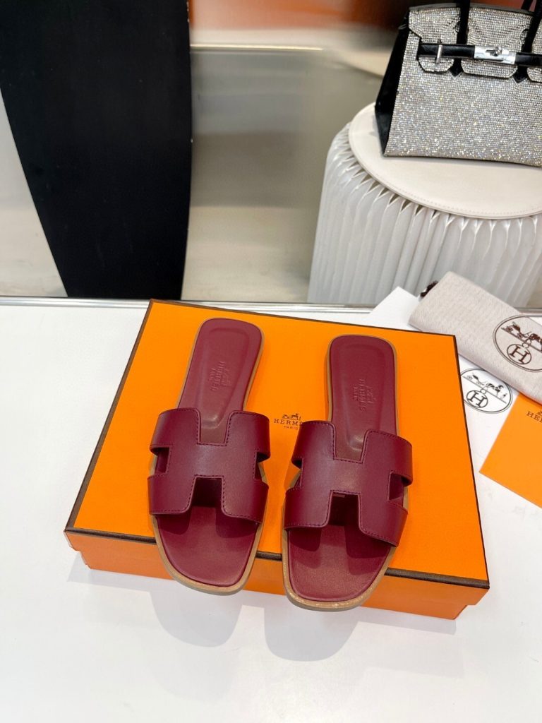 定番✩　エルメス　HERMES　オラン サンダル　ヴォースイフト　レディースサンダル　スリッパ　室内/外履きOK　21色 - 画像 5