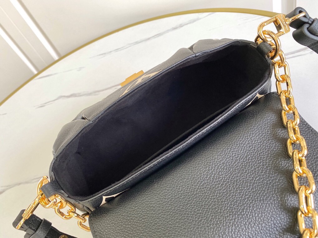 ルイヴィトン★LOUIS VUITTON　フェイボリット　ショルダーバック 黒/灰　モノグラム　カバン - 画像 7