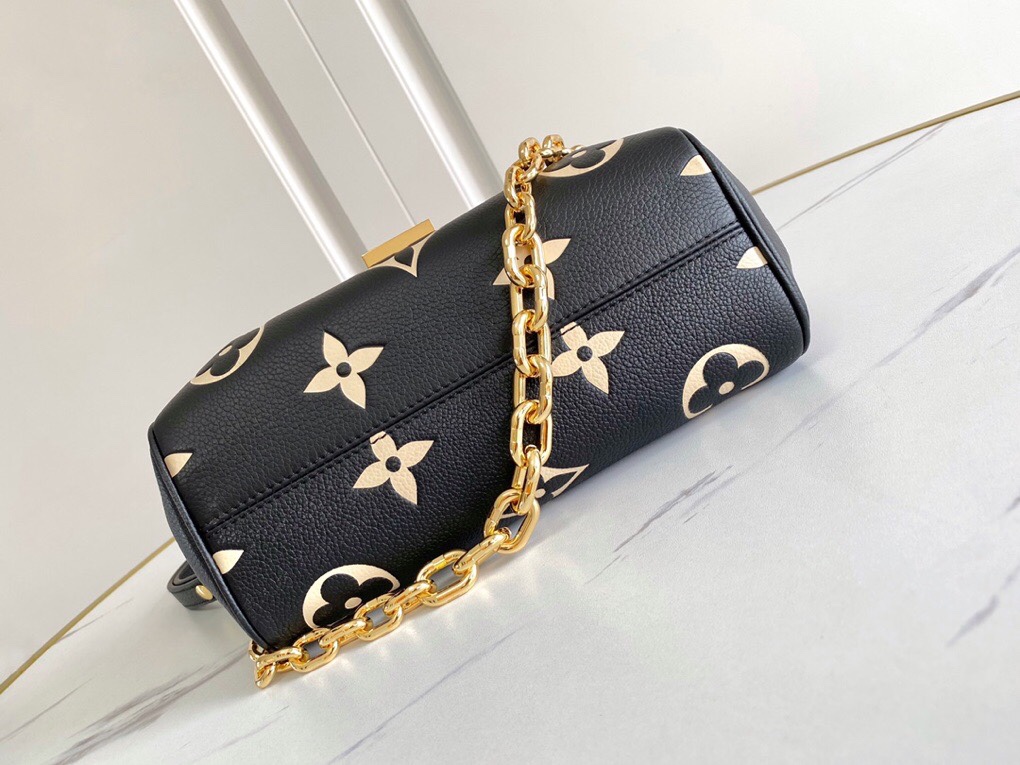 ルイヴィトン★LOUIS VUITTON　フェイボリット　ショルダーバック 黒/灰　モノグラム　カバン - 画像 5