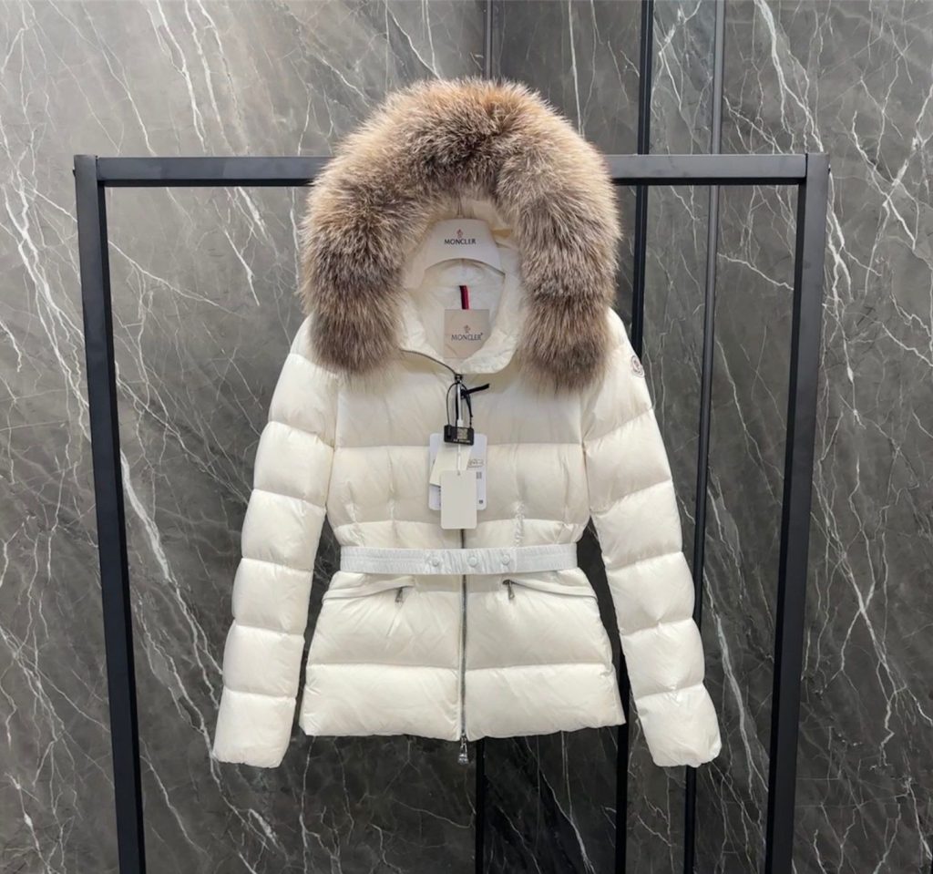 秋冬限定　モンクレール　MONCLER BOED　ダウンジャケット　レディースファー付きコート　ホワイト/ブラック/グリーン/ブラウン　ショットダウンジャケット - 画像 2