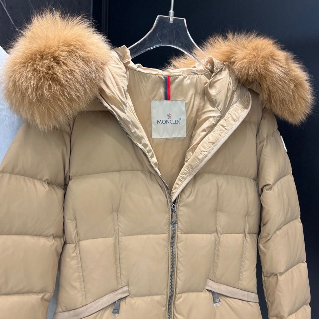 秋冬限定　モンクレール　MONCLER BOED　ダウンジャケット　レディースファー付きコート　ホワイト/ブラック/グリーン/ブラウン　ショットダウンジャケット - 画像 8