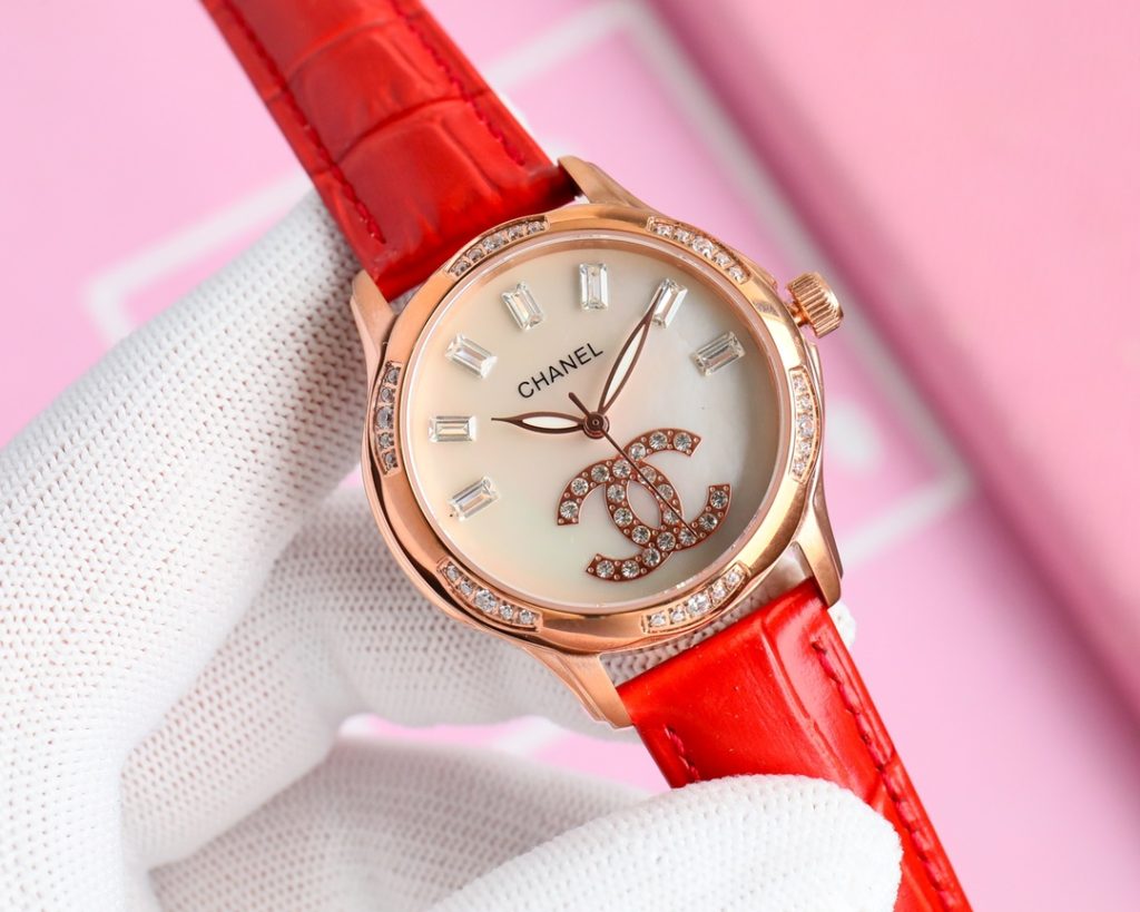 Chanel シャネル✨新作✨CHANEL レディース 自動巻き腕時計🕰️ サファイアガラス&本革ベルト💖 630鋼带650モデル - 画像 4
