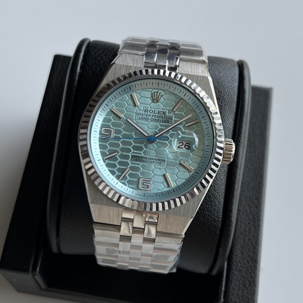 Rolex ロレックス⌚️ロレックス 最新モデル デイトジャスト 41mm 36mm 💎ブルーダイヤル✨ メンズ レディース 自動巻き - 画像 2