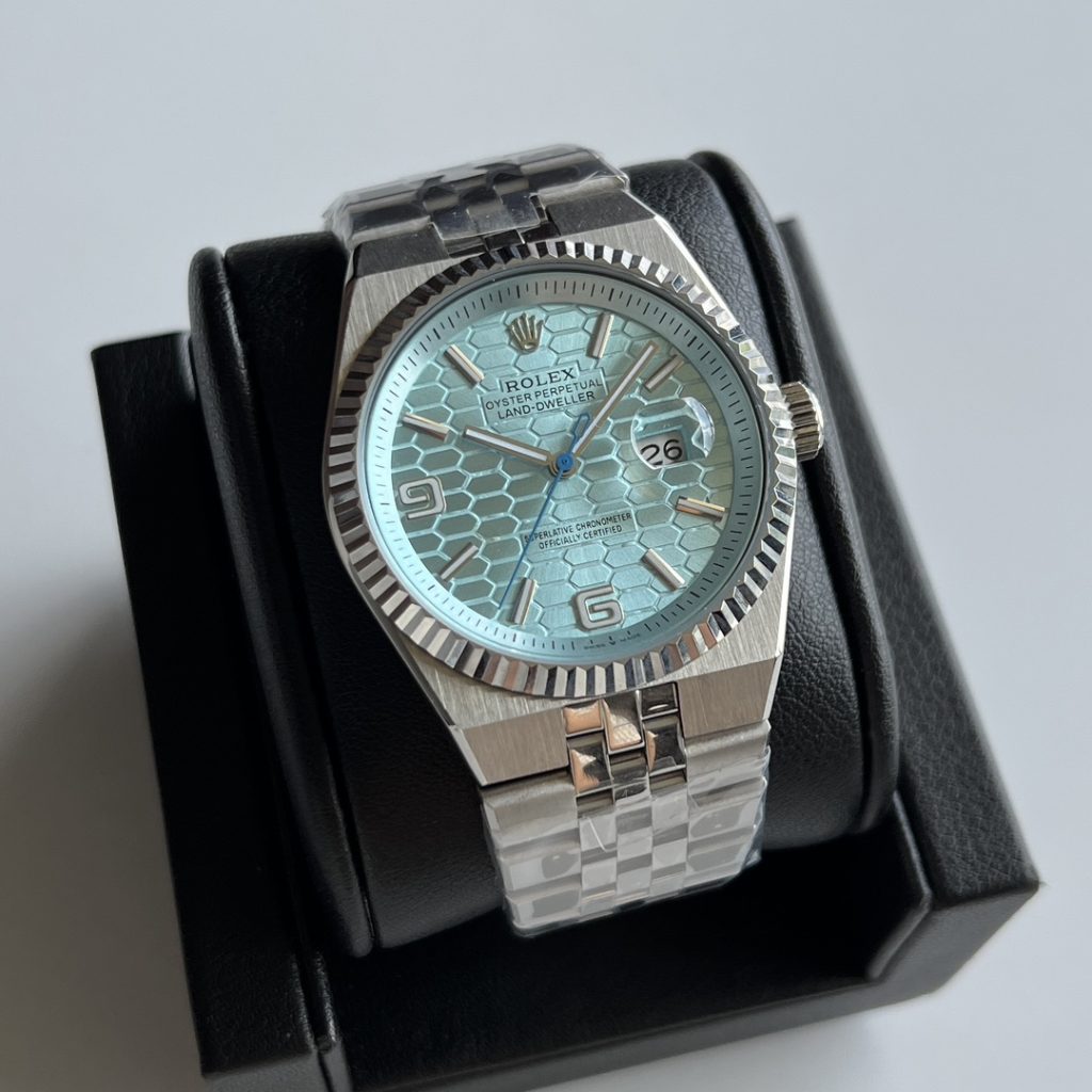 Rolex ロレックス⌚️ロレックス 最新モデル デイトジャスト 41mm 36mm 💎ブルーダイヤル✨ メンズ レディース 自動巻き - 画像 3