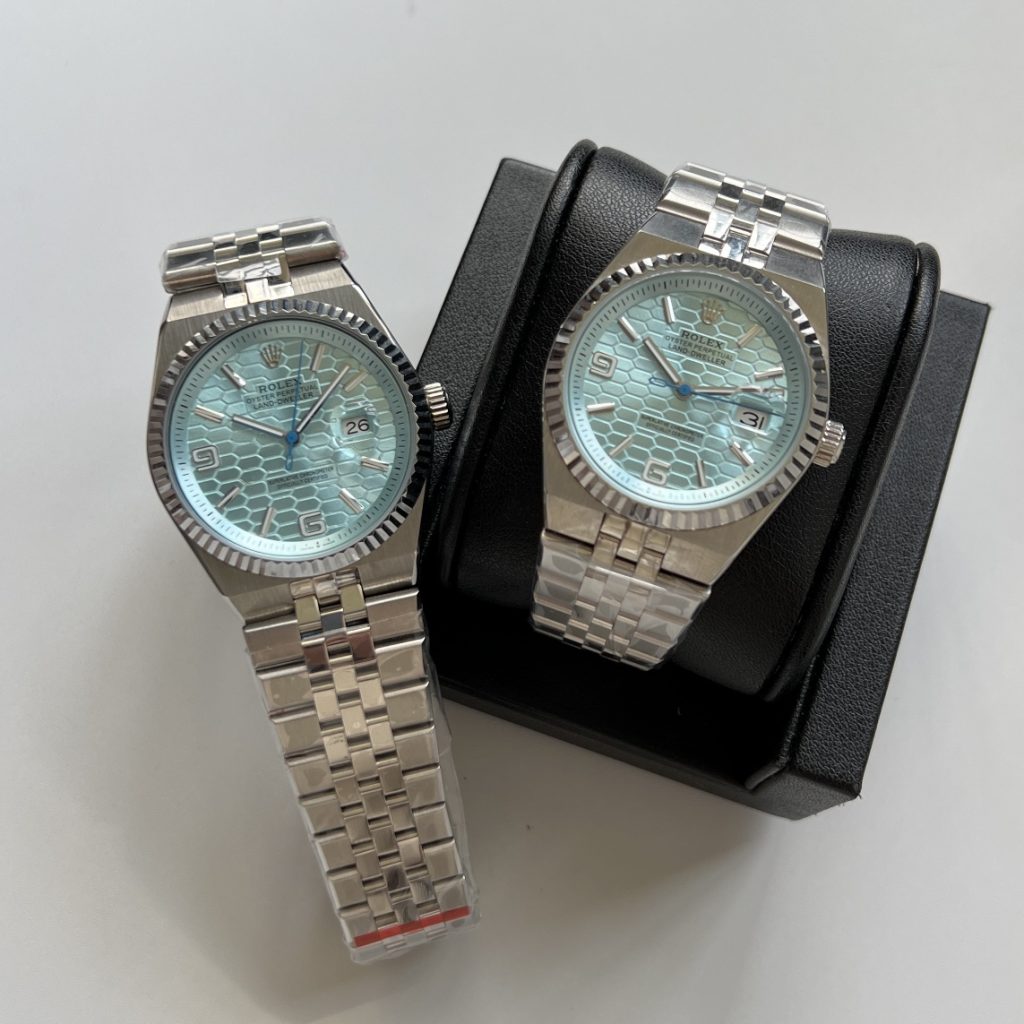 Rolex ロレックス⌚️ロレックス 最新モデル デイトジャスト 41mm 36mm 💎ブルーダイヤル✨ メンズ レディース 自動巻き - 画像 6