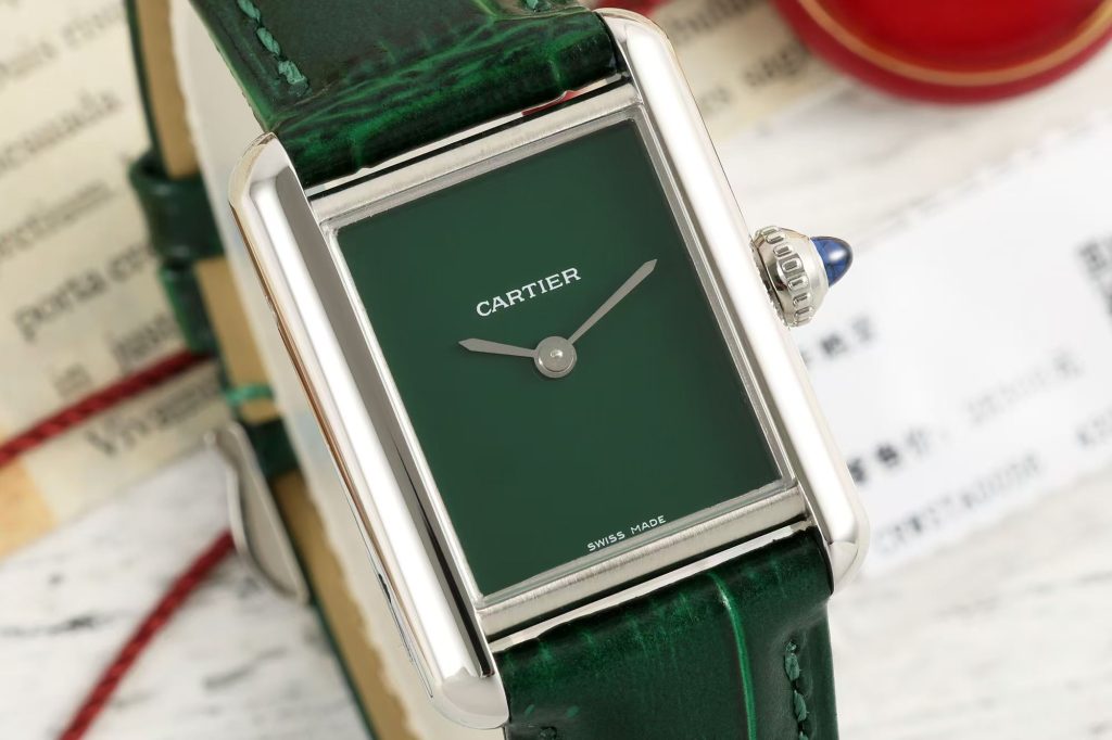 Cartier カルティエ✨【Cartier サントス 100】✨ メンズ 腕時計 人気モデル 💎 ラグジュアリー 高級時計 ⌚ ギフト 贈り物 に最適 💝 美品 書付き - 画像 2