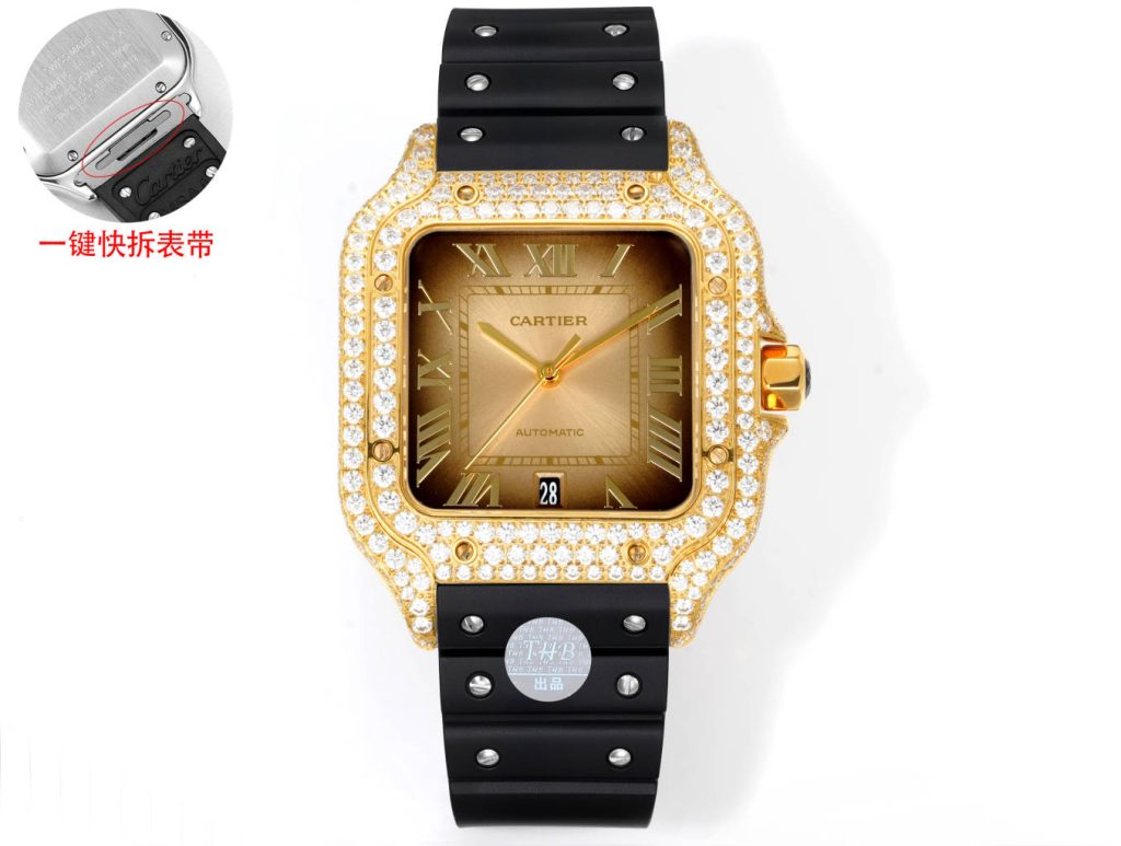 Cartier カルティエ✨【】Cartier カードイエ 腕時計 レディース ラグジュアリー 18金✨💎🕰️🎁 - 画像 5
