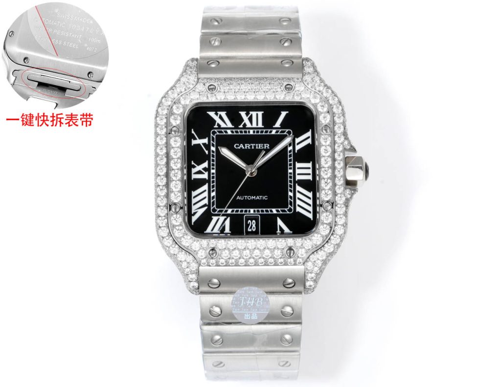Cartier カルティエ✨【Cartier サントス】✨ 高級腕時計 人気モデル メンズ レディース 💎 ランキング上位 🎁 ギフトに最適 ⌚ - 画像 6