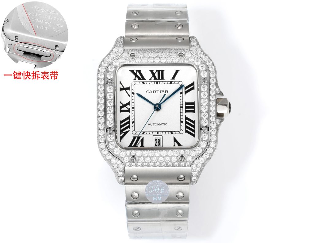 Cartier カルティエ✨【Cartier サントス】✨ 高級腕時計 人気モデル メンズ レディース 💎 ランキング上位 🎁 ギフトに最適 ⌚ - 画像 8