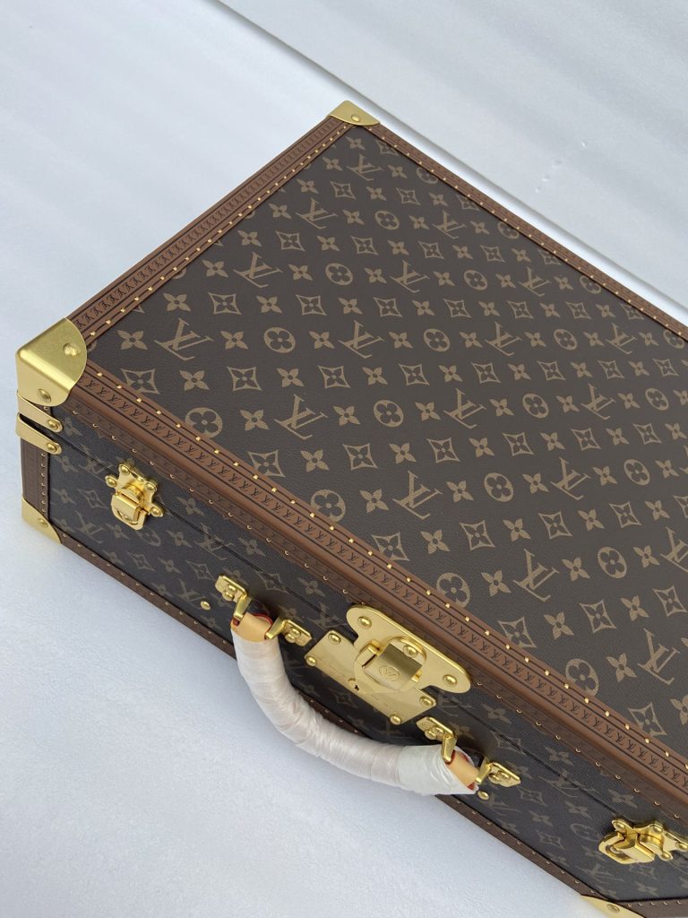 【ルイヴィトン】ミニトランク 小物収納ボックス モノグラムキャンバス ヴィンテージ品 高級感のある逸品 - 画像 7
