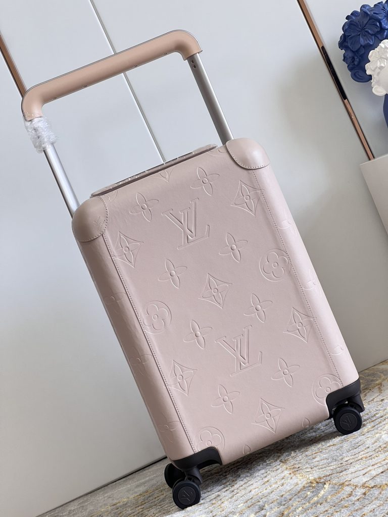 【ルイヴィトン】ホライズン トランク モノグラム帆布 旅行ステッカー付き レザーコーナーガード 上品で実用的な旅行コンパニオン - 画像 2