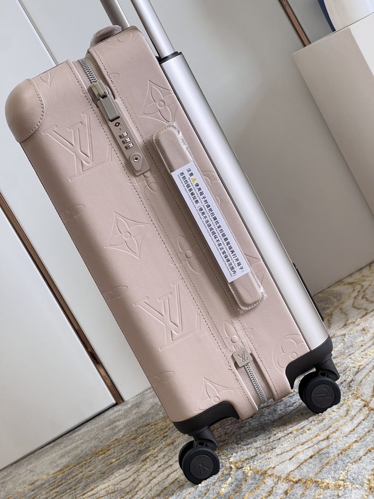 【ルイヴィトン】ホライズン トランク モノグラム帆布 旅行ステッカー付き レザーコーナーガード 上品で実用的な旅行コンパニオン - 画像 6