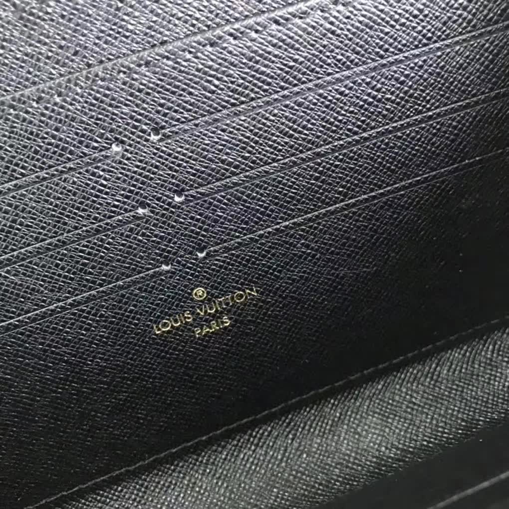 ルイヴィトン(LOUIS VUITTON) 長財布 モノグラム クラシックなデザイン 金具美品 上質な革製 上品で高級感あふれる逸品です - 画像 8