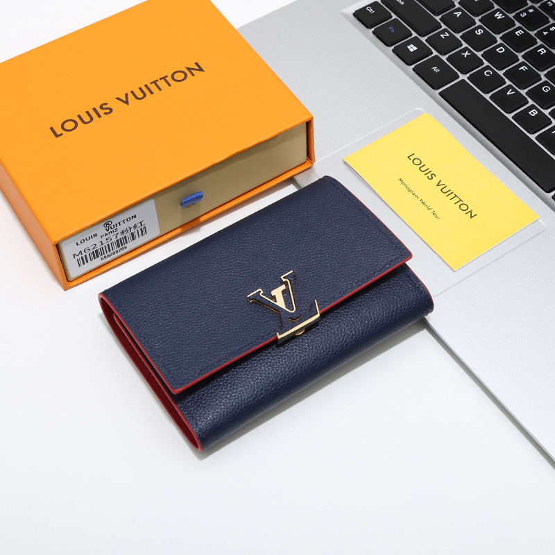 ルイヴィトン(LOUIS VUITTON) 長財布 モノグラム柄 クラシックなデザイン 金具も美しい 上品で高級感あふれる逸品です - 画像 5