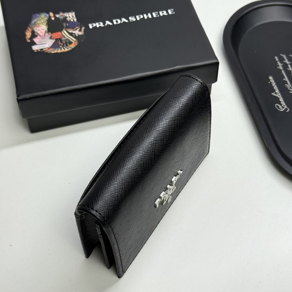 プラダ モノグラムキャンバス 上品な長財布 レディース人気モデル ギフトにも最適 - 画像 5