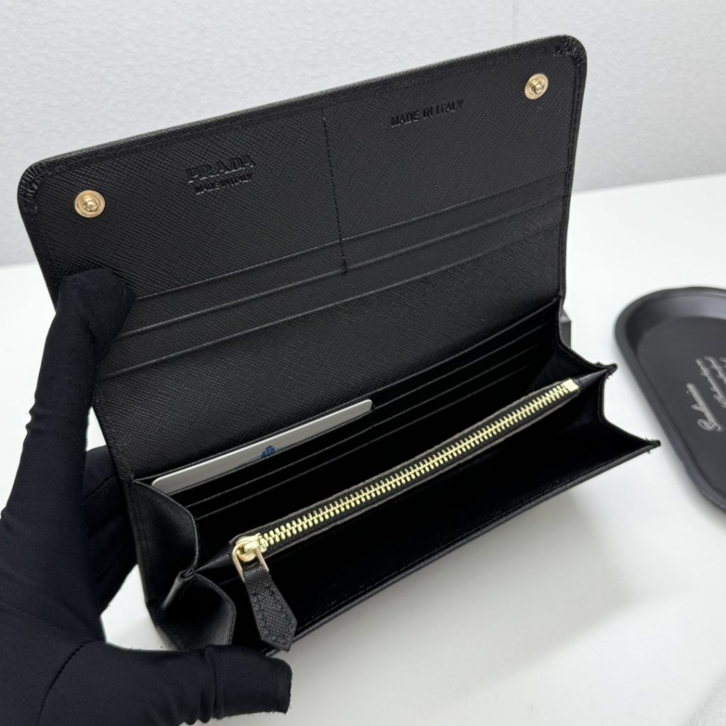 プラダ モノグラムキャンバス 上品な長財布 レディース人気モデル ギフトにも最適 - 画像 8