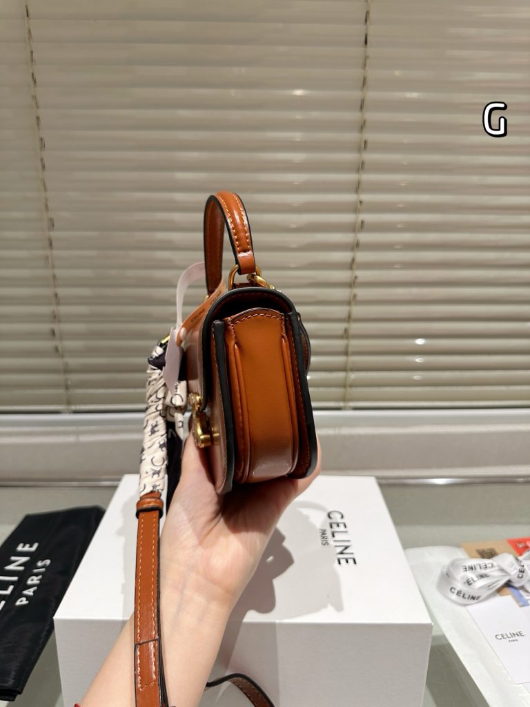 セリーヌ ショルダーバッグ 上質なモノグラムキャンバス 洗練されたデザインで長く愛用できる レディース人気モデル - 画像 5