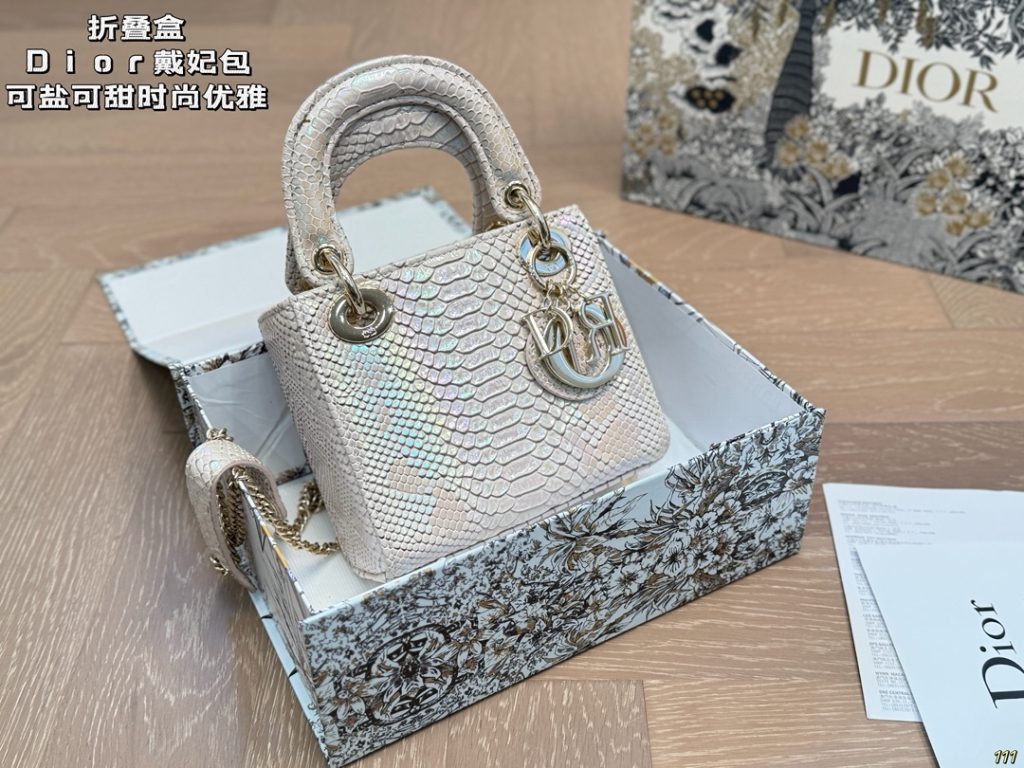 Diorディオール ショルダーバッグ 洗練されたモノグラムキャンバス 上品なブラック ギフトにも最適 - 画像 5