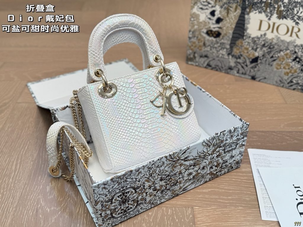 Diorディオール ショルダーバッグ 洗練されたモノグラムキャンバス 上品なブラック ギフトにも最適 - 画像 7