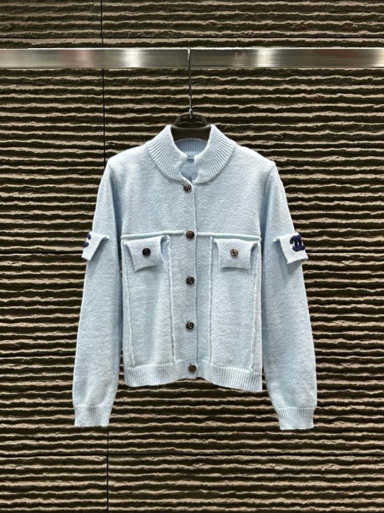 シャネル レディースニット 2色展開 ファッションカーディガン 保温性抜群 - 画像 2