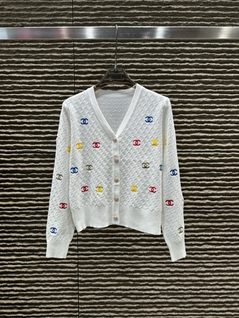 シャネル レディース ニットカーディガン 3色 全2色入 おしゃれな秋のトレンドアイテム - 画像 2
