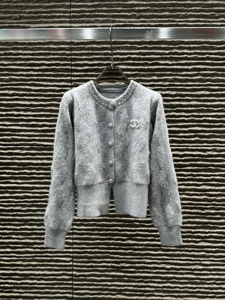 シャネル カーディガン 3色 レディース 総柄 ロング丈 autumn/winter - 画像 2