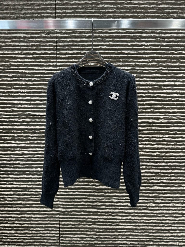 シャネル カーディガン 3色 レディース 総柄 ロング丈 autumn/winter - 画像 4