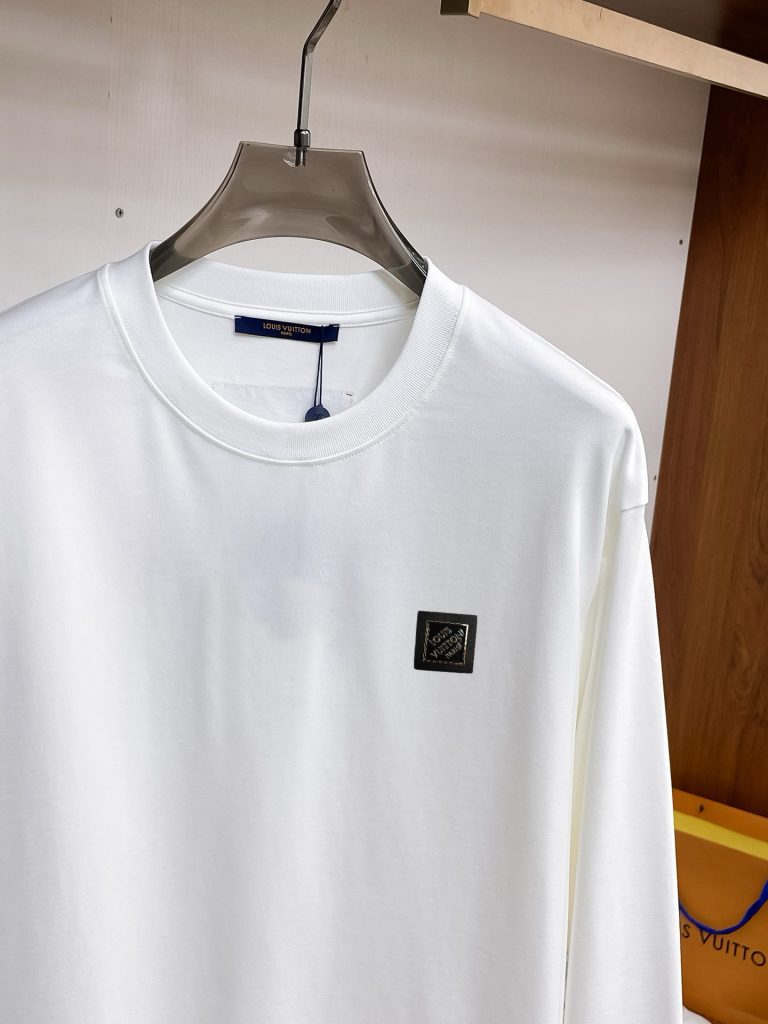 Louis Vuittonルイ・ヴィトン 白 ロングスリーブTシャツ ファッション メンズ 40-60字 - 画像 3