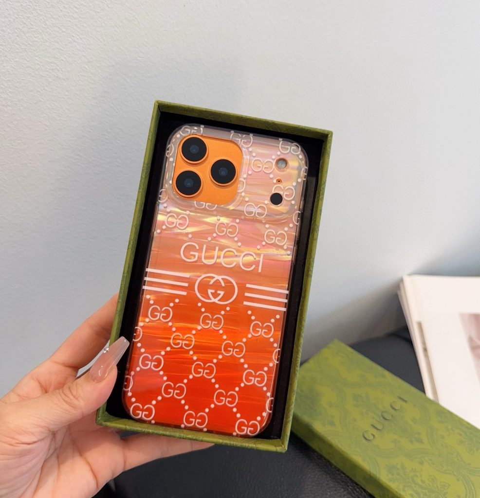 iPhoneケースGUCCI オレンジ フルグラフィック フィルムケース 1色入 🍊 - 画像 6