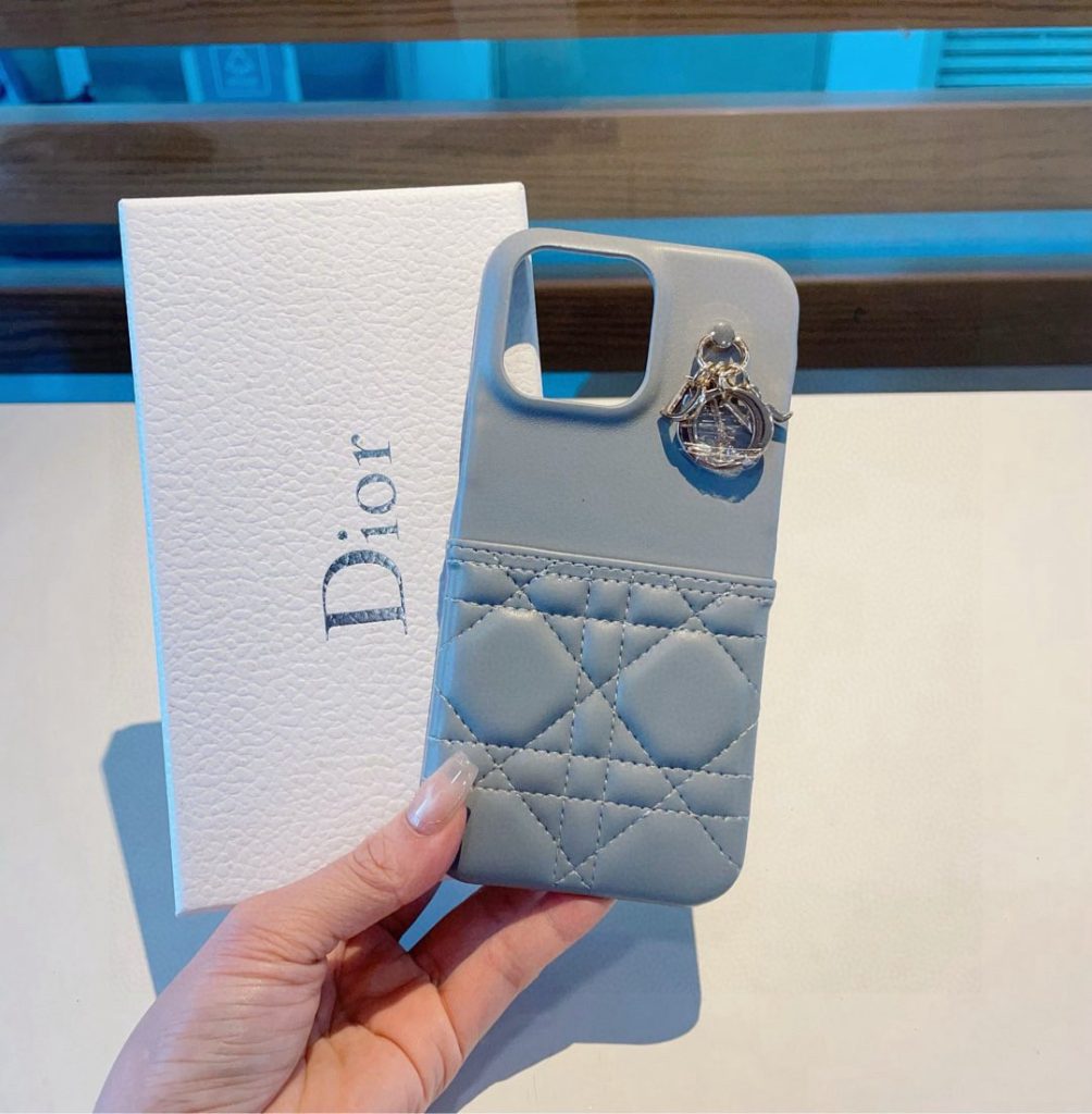 iPhoneケースDior ディオール 新作 ブルー シンプルデザイン 高級スマホケース 🌸 - 画像 2